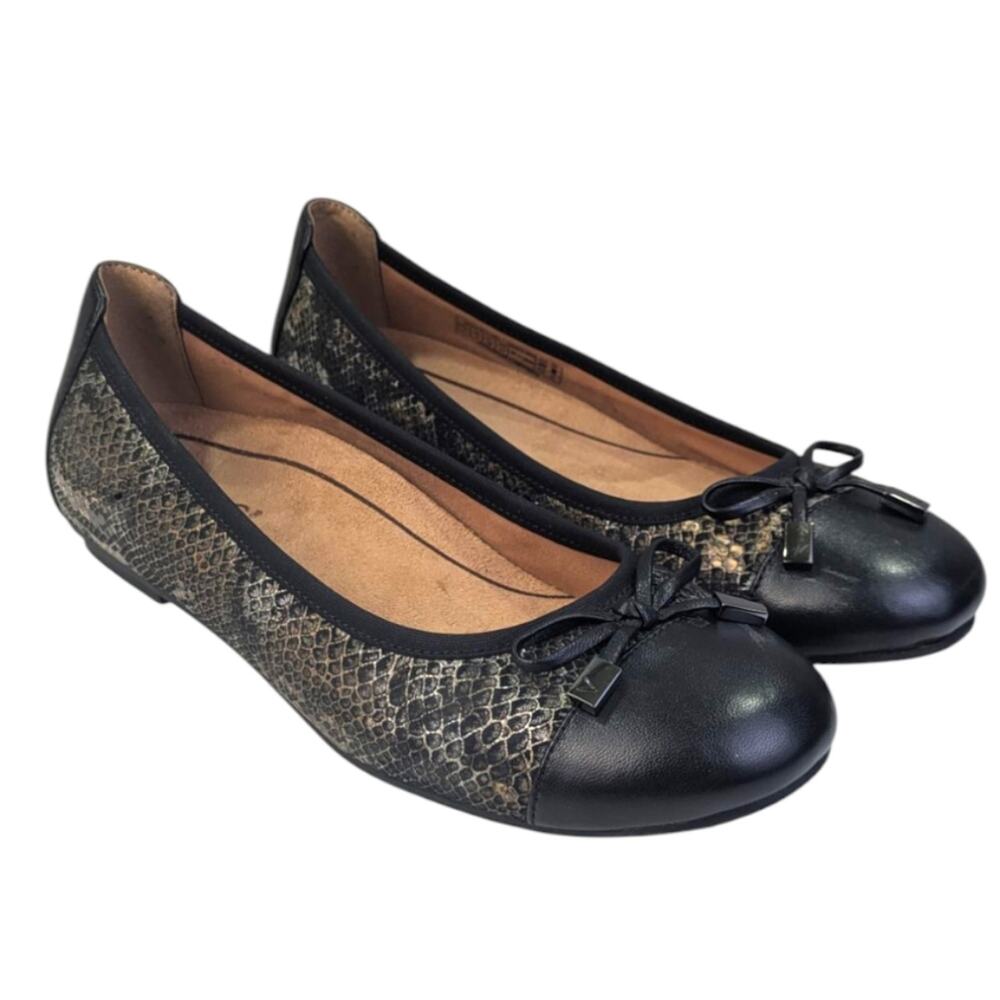 Vionic Spark Minna Boa Ballet Flats  Size 7 EUC  $129   S3532